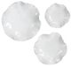 Uttermost® Abella 3-Piece White Wall Decor Set-0