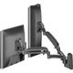Chief® Kontour™ Black K1S 2 Monitors Dynamic Slatwall Mount-0