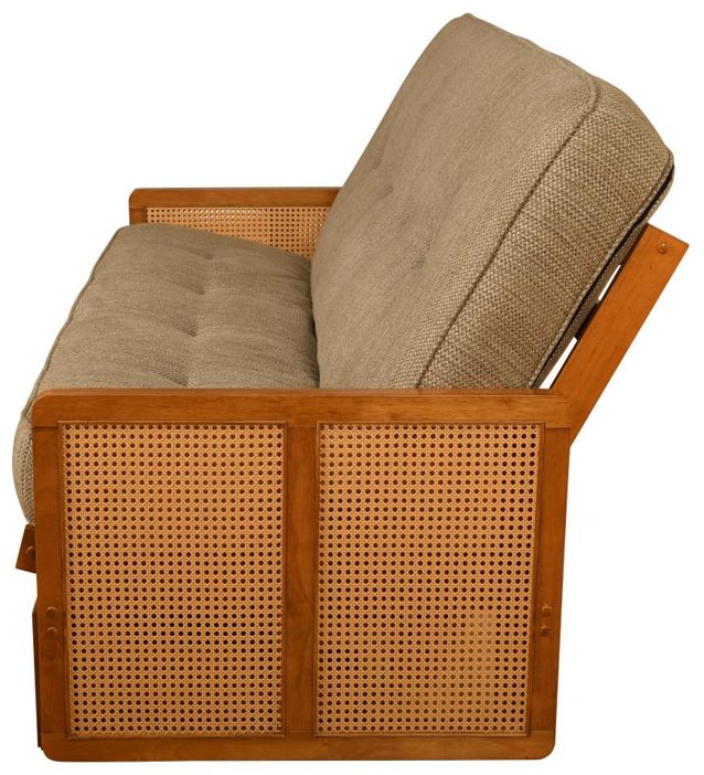 Kodiak Furniture Westport Honey Full Futon Frame with Storage-3