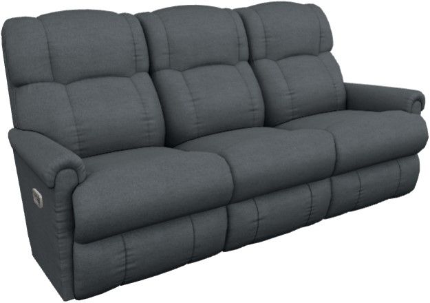 La-Z-Boy® Pinnacle Denim Power Wall Reclining Sofa with Headrest-0
