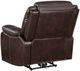 Coaster® Sycamore Dark Brown Upholstered Power Recliner Chair-3