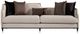 Michael Amini® La Francaise Black/Cafe Mansion Sofa-2