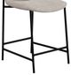 International Furniture Direct Seating Black/Ivory 39" Bar Stool-4
