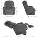La-Z-Boy® Dorian Mineral Leather Manual Wall Recliner-2