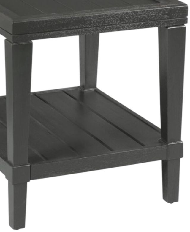 England Furniture Oliver Black Rectangular End Table-1