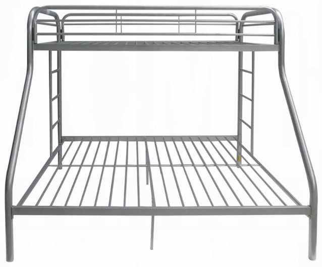 ACME Furniture Tritan Silver Twin Over Full Youth Bunk Bed-3