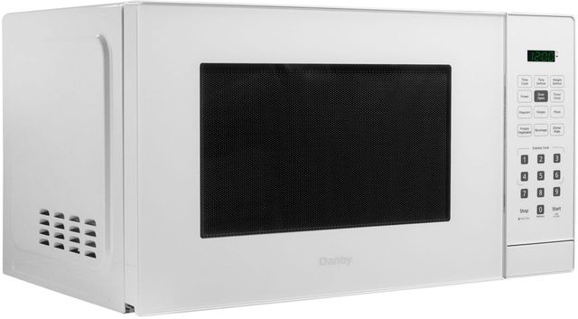 Danby® 1.1 Cu. Ft. White Countertop Microwave-1