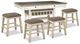 Signature Design by Ashley® Bolanburg 5-Piece Two-Tone Counter Height Dining Set-0