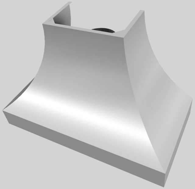 Vent-A-Hood® Designer Series 48" Stainless Steel Wall Mounted Range Hood-4