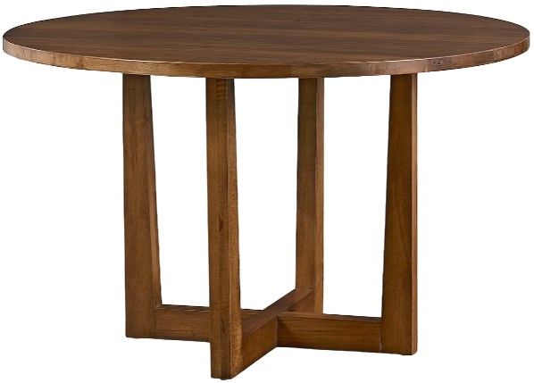 Bassett® Furniture Customizable BenchMade Liam Round Dining Table-0