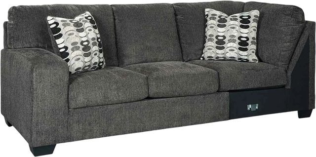 Signature Design by Ashley® Ballinasloe 3-Piece Smoke Right-Arm Facing Sectional and Chaise-3
