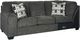 Signature Design by Ashley® Ballinasloe 3-Piece Smoke Right-Arm Facing Sectional and Chaise-3