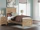 Signature Design by Ashley® Makidern Tan Twin Panel Bed with 2-Drawer Storage-1