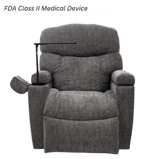 UltraComfort™ Alora Asher Large Power Lift Recliner Standard with Nirvana Heat and Air Massage-0