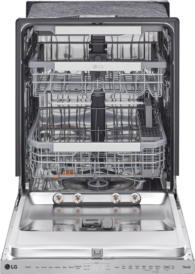 LG 24" PrintProof Stainless Steel Top Control Built In Dishwasher