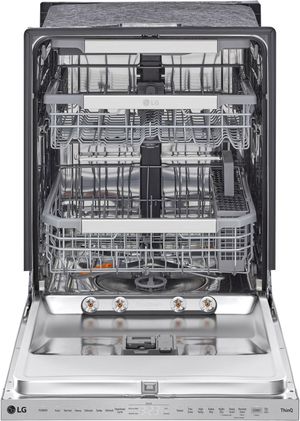 LG 24 PrintProof Stainless Steel Top Control Built-In Dishwasher