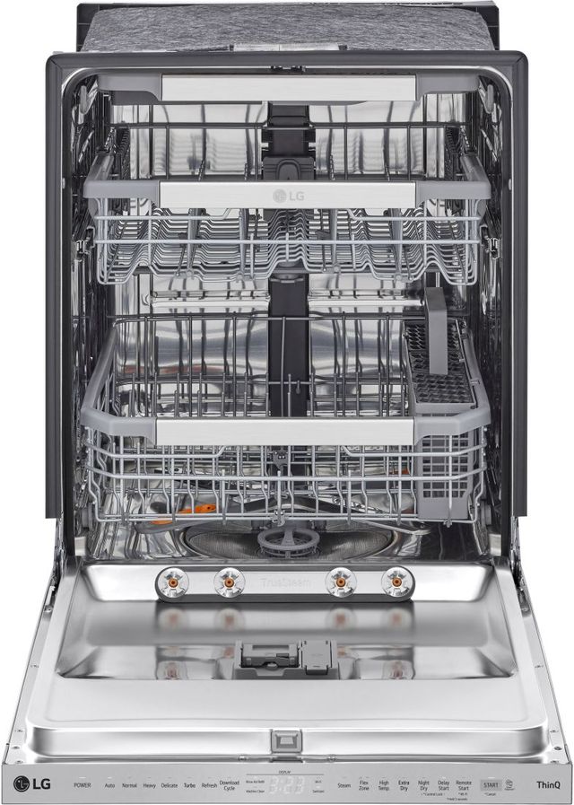 LG 24" PrintProof™ Stainless Steel Top Control Built In Dishwasher-2