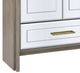 Bassett Mirror Lansing Cerused Gray Oak Tall Bar Cabinet-5
