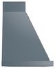 Ilve® Nostalgie II Noblesse 60'' Blue Gray Wall Mounted Range Hood with Burnished Trim-2