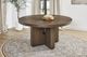 Flexsteel® Athens Brown Pedestal Dining Table-3