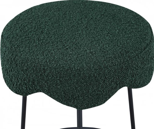 Meridian Furniture Fleur Green/Matte Black Counter Stool-2