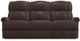 La-Z-Boy® Pinnacle Cedar Leather Manual Wall Reclining Sofa-1