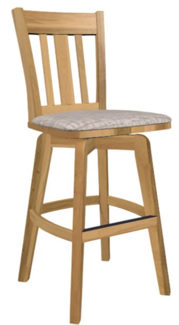 Mavin Customizable Cleveland 30" Stationary Bar Stool-0