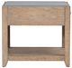 Liberty Furniture Millstone Gray End Table with Nutmeg Base-3