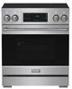 Thor Kitchen® Gordon Ramsay 30" Stainless Steel Freestanding Pro Style Induction Range with Tilt Panel Touch Control in Stainless Steel-0