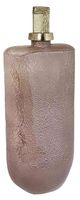 A & B Home Pink Glass Bottle-1