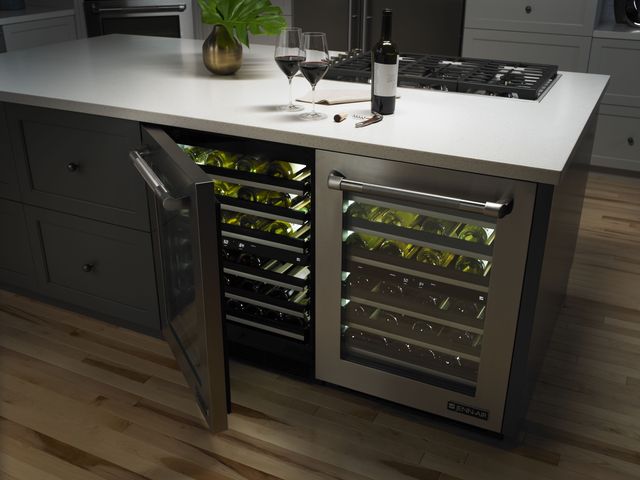 JennAir® 24" Stainless Steel Wine Cooler-1