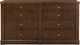 Hooker® Furniture Archives Classic Walnut 8-Drawer Dresser-2