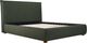 Moe's Home Collection Luzon Deep Forest Queen Bed-0