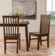Linon Tory 2-Piece Walnut Dining Chair Set-1