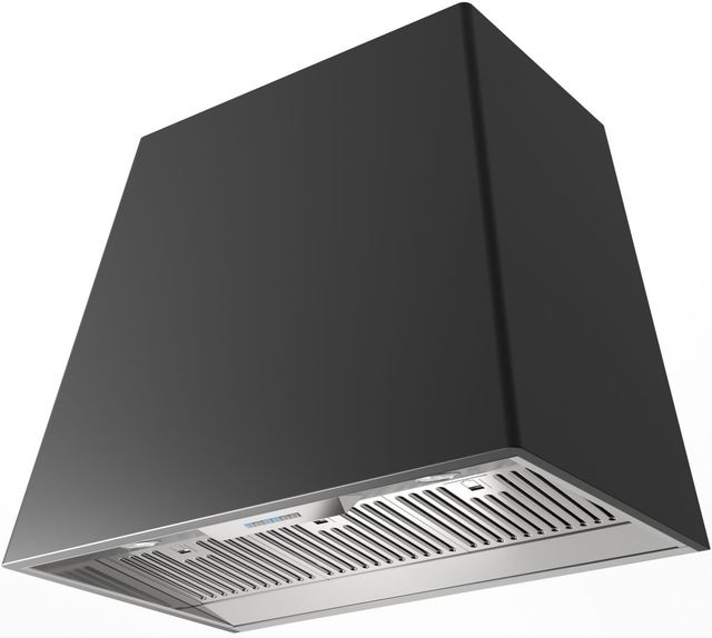 XO 48" Matte Black Insert Range Hood -1