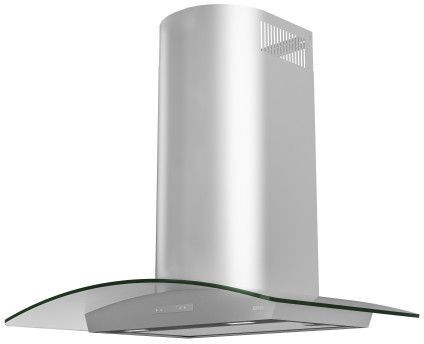 Zephyr Milano 36" Stainless Steel with Glass Canopy Wall Mounted Range Hood-2