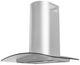 Zephyr Milano 36" Stainless Steel with Glass Canopy Wall Mounted Range Hood-2