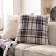 Surya Jacobean Charcoal 20"x20" Toss Pillow with Down Insert-4