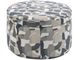 Coaster® Tomkins Indigo Blue Oval Upholstered Storage Ottoman-3