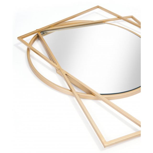 Zuo® Modern Vertex Gold Mirror-2