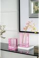 A & B Home The Design Pink Tall Vase-2