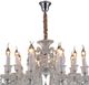 Michael Amini® Chambord Chrome/Clear 25-Light Chandelier-1