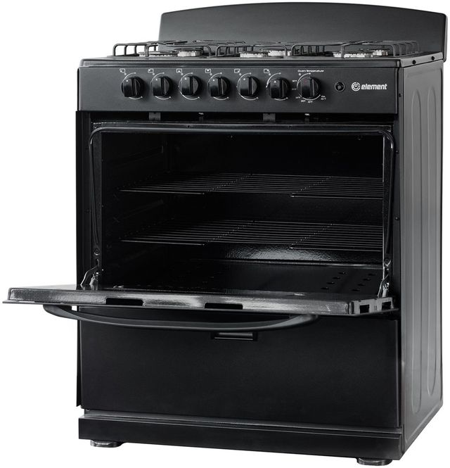 Element® 30” Black Freestanding Gas Range-4