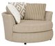 Furniture of America® Loughlin Light Brown Swivel Chair-0