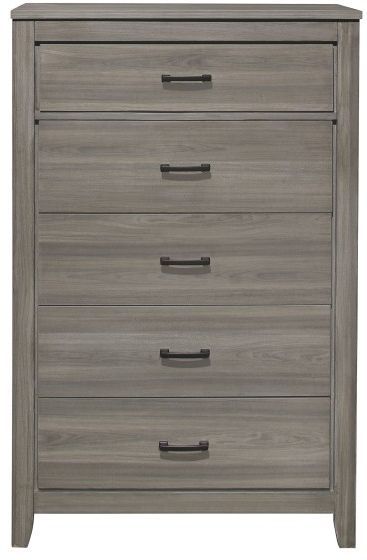 Mazin Furniture Waldorf Dark Gray Chest-1