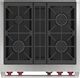 Wolf® 30" White Pro Style Dual Fuel Range-1