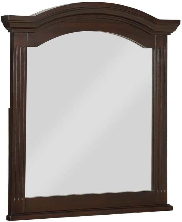 Mazin Furniture Meghan Espresso Youth Dresser Mirror-1