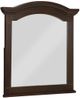 Mazin Furniture Meghan Espresso Youth Dresser Mirror-1