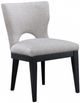 Winners Only® Oxford Black/Gray Curved Back Side Chair-0
