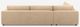EQ3 Cello Plush 3-Piece Angled Arm Sectional Sofa-3